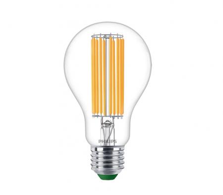 Besonders effiziente PHILIPS E27 Filament LED Lampe 5,2W = 75W warmweißes Licht 3000K - Beste Energie Effizienz Klasse